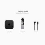 Mediaplayer Apple TV 4K (2022), 64GB, Wi-Fi, Black