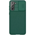 Husa protectie spate si camera foto verde, pentru Samsung Galaxy S21 Plus 5G Nillkin CamShield Pro