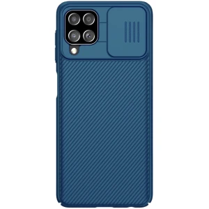 Husa Nillkin pentru Samsung Galaxy A22 4G, Camshield Series, TPU, Albastru