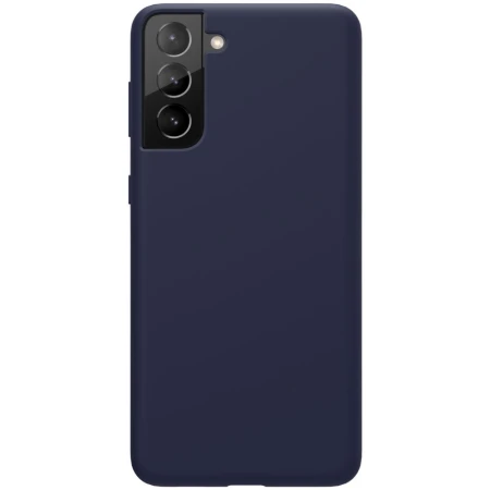 Husa Nillkin Flex Pure Pro compatibila cu Samsung Galaxy S21Plus 5G, Silicon, Albastru