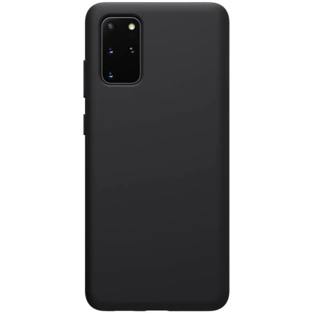 Husa Super Slim protectie spate telefon compatibila Samsung Galaxy S20+ Plus Nillkin Flex Pure, neagra