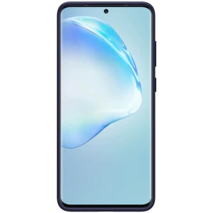 Husa Super Slim protectie spate telefon compatibila Samsung Galaxy S20+ Plus Nillkin Flex Pure, albastra