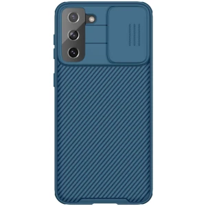 Husa protectie spate si camera foto albastru, pentru Samsung Galaxy S21 Plus 5G Nillkin CamShield Pro