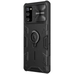 Husa de protectie cu kickstand Nillkin Camshield Armor Series pentru Samsung Galaxy Note 20, TPU, Negru