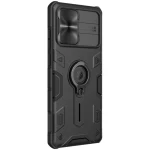 Husa de protectie cu kickstand Nillkin Camshield Armor Series pentru Samsung Galaxy Note 20, TPU, Negru