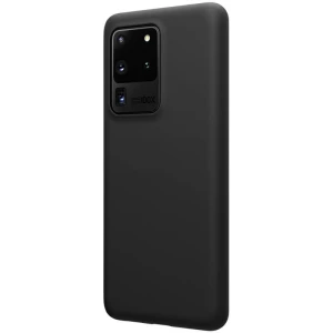 Husa Super Slim protectie spate telefon compatibila Samsung Galaxy S20 Ultra Nillkin Flex Pure, neagra