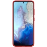 Husa Super Slim protectie spate telefon compatibila Samsung Galaxy S20 / S20 5G Nillkin Flex Pure, rosie