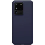 Husa Super Slim protectie spate telefon compatibila Samsung Galaxy S20 Ultra Nillkin Flex Pure, albastra