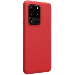 Husa Super Slim protectie spate telefon compatibila Samsung Galaxy S20 Ultra Nillkin Flex Pure, rosie