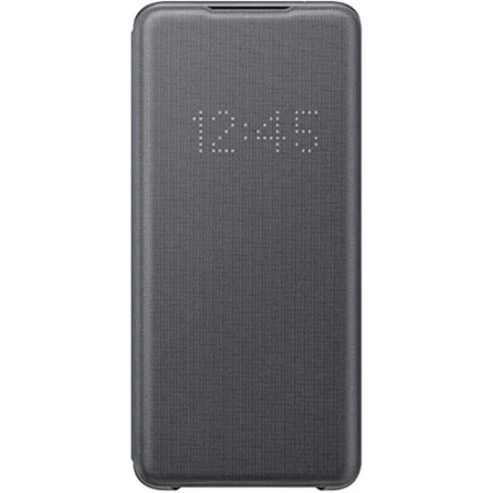 Husa LED View Cover pentru Samsung Galaxy S20 Ultra Gray