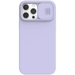 Husa de protectie Nillkin CamShield pentru iPhone 13 Pro max, Silicon/Microfibra, Mov