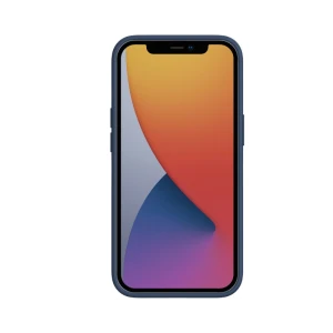Husa Nillkin Camshield Silky Silicone Compatibila Cu iPhone 13 Pro Max, Interior Microfibra, Albastru