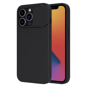 Husa pentru iPhone 13 Pro Nillkin, Protectie pentru camera foto, Plastic, Negru