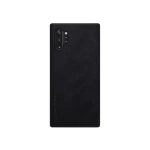 Husa Piele pentru Samsung Note 10 Flip Cover Nillkin Qin - Negru