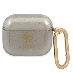 Husa de protectie pentru AirPods 3, Guess, TPU, Negru