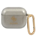 Husa de protectie pentru AirPods 3, Guess, TPU, Negru