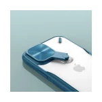 Husa Premium Nillkin Cyclops Compatibila Cu iPhone 12 / 12 Pro, Protectie La Camera Si Kickstand, Albastru