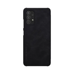 Husa Flip Cover Book Premium Nillkin Qin Compatibila Cu Samsung Galaxy A32 4g, Negru, Piele Ecologica