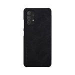 Husa Flip Cover Book Premium Nillkin Qin Compatibila Cu Samsung Galaxy A32 4g, Negru, Piele Ecologica