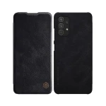 Husa Flip Cover Book Premium Nillkin Qin Compatibila Cu Samsung Galaxy A32 4g, Negru, Piele Ecologica