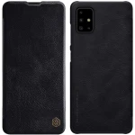 Husa Carte Slim Nillkin Qin (Piele Eco) pentru Samsung Galaxy A71, Negru