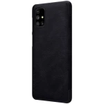 Husa Nillkin, pentru Samsung Galaxy M51, Piele, Negru