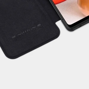 Husa de protectie Nillkin, Pentru Samsung A42 5G, Piele, Negru