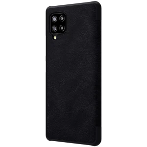 Husa de protectie Nillkin, Pentru Samsung A42 5G, Piele, Negru