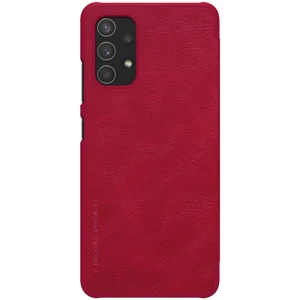 Husa pentru Samsung Galaxy A32 4G, Nillkin QIN Leather Case, Rosu
