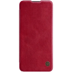 Husa pentru Samsung Galaxy A32 4G, Nillkin QIN Leather Case, Rosu