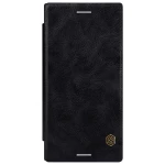 Husa pentru Samsung Galaxy F62 / M65 Nillkin QIN Leather, tip carte, negru