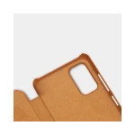 Husa Flip Cover Book Premium Nillkin Qin Compatibila Cu Samsung Galaxy A32 4g, Maro, Piele Ecologica