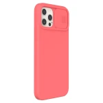 Husa compatibila cu Apple iPhone 12 / 12 Pro Rosu Poliuretan termoplastic Wireless charging Tip Carcasa, NILLKIN-28379