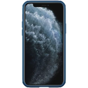 Husa compatibila cu Apple iPhone 12 / 12 Pro Albastru Poliuretan termoplastic Wireless charging Tip Carcasa, NILLKIN-28366