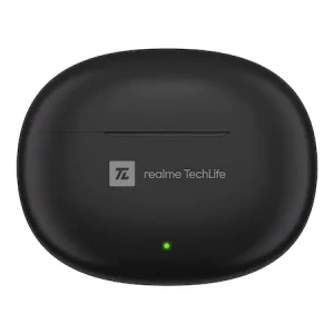 Casti TWS, Realme Buds T100, AI Noise Cancelling, Touch Control, Audio de inalta fidelitate, Autonomie 28 ore, Bluetooth 5.3, Negru