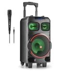 Boxa de podea premium NGS WILD DUB ZERO, BT, 120W, microfon, negru