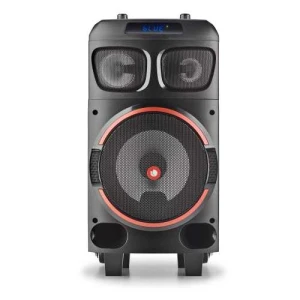 Boxa de podea premium NGS WILD DUB ZERO, BT, 120W, microfon, negru