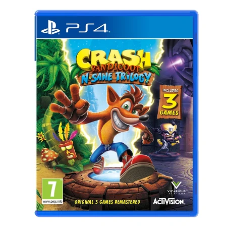 Joc Crash Bandicoot N. Sane Trilogy pentru PS4
