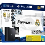Consola SONY PlayStation 4 Pro, 1TB, Real Madrid Edition + joc FIFA 21