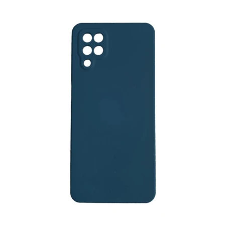 Husa de protectie Atlas Zen compatibila cu Samsung A13 4G Albastru Material Mat, Slim, Anti zgarieturi, Anti soc, cu margini ridicate pentru protectia ecranului si a camerei