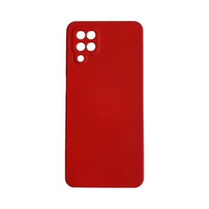 Husa de protectie Atlas Zen compatibila cu Samsung A24 4G Rosu Material Mat, Slim, Anti zgarieturi, Anti soc, cu margini ridicate pentru protectia ecranului si a camerei