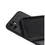 Husa de protectie Atlas Zen compatibila cu Samsung A14 4G/5G Negru Material Mat, Slim, Anti zgarieturi, Anti soc, cu margini ridicate pentru protectia ecranului si a camerei