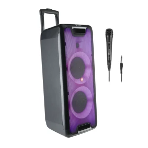 Boxa portabila Bluetooth NGS Wild Rave 2, 300W, Aux, Microfon, USB, negru