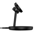 Suport magnetic de incarcare 3 in 1 Baseus Swan 20W, negru