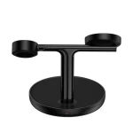 Suport magnetic de incarcare 3 in 1 Baseus Swan 20W, negru