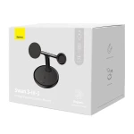 Suport magnetic de incarcare 3 in 1 Baseus Swan 20W, negru