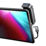 Hub adaptor Baseus, USB Tip C - USB 3.0 4K, HDMI, Cititor de carduri TF, SD/USB Tip C, PD, 3.5 mm, Gri