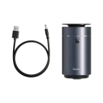 Umidificator auto, Baseus Time Aromatherapy Machine, Gri inchis, Rezervor 75ml, 6W