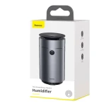 Umidificator auto, Baseus Time Aromatherapy Machine, Gri inchis, Rezervor 75ml, 6W