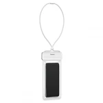 Husa Waterproof pentru Telefon 7.2", Baseus Let"s Go (ACFSD-D02), White